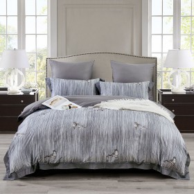 Комплект постельного белья Евро, фланель-тенсел 2362-6 Комплект постельного белья Евро, фланель-тенсел 2362-6